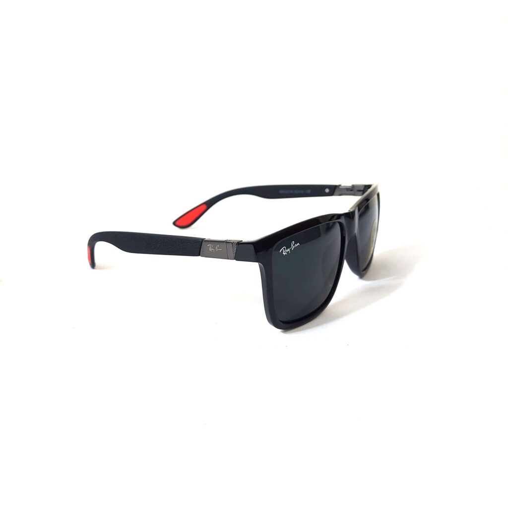 RayBan RB 8357 Sunglass Frame Glossy Black, Lens Color Black